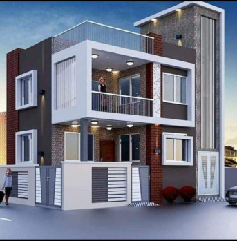 Duplex Bungalow Elevation Design at Rs 4000/sq ft in Ghaziabad