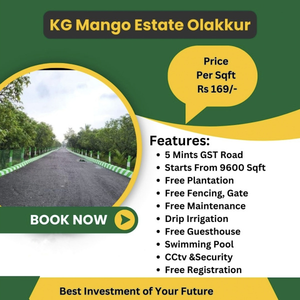  Agricultural Land 9600 Sq.ft. for Sale in Olakkur, Villupuram