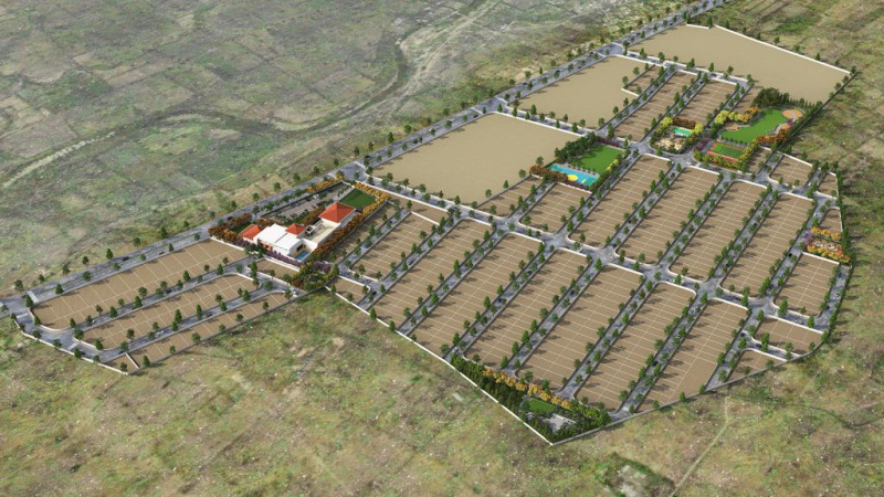  Residential Plot 1100 Sq.ft. for Sale in Jamtha, Nagpur