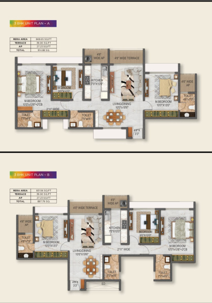 2 BHK Apartment 1200 Sq.ft. for Sale in Sector 37, Kharghar, Navi Mumbai