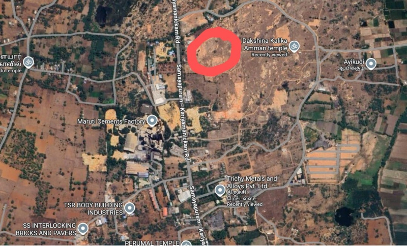  85000 Sq.ft. Industrial Land for Rent in Samayapuram, Tiruchirappalli