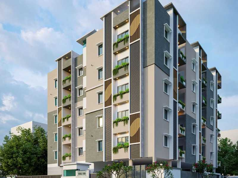 2 BHK Apartment 1050 Sq.ft. for Sale in Gurram Guda, Hyderabad