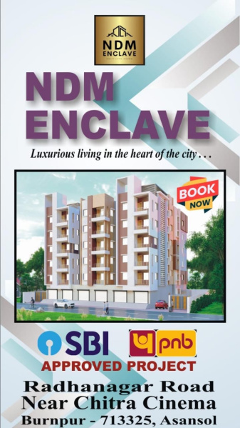 3 BHK 1334 Sq.ft. Apartment for Sale in Radha Nagar, Asansol