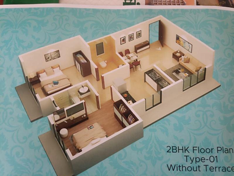 2 BHK Apartment 1000 Sq.ft. for Sale in Palghar East