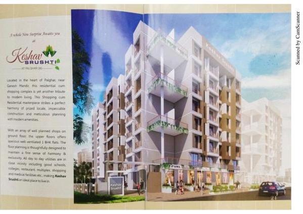 1 BHK Builder Floor 650 Sq.ft. for Sale in Adarsh Nagar, Palghar