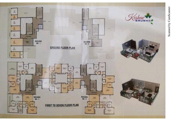 1 BHK Builder Floor 650 Sq.ft. for Sale in Adarsh Nagar, Palghar