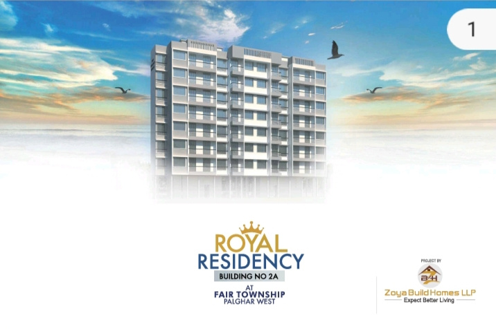 1 BHK Apartment 356 Sq.ft. for Sale in Palghar West