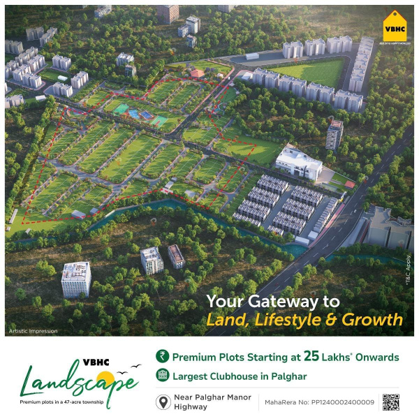 2 BHK Apartment 696 Sq.ft. for Sale in Boisar West, Palghar