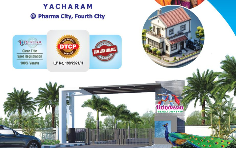  Residential Plot 100 Sq. Yards for Sale in Yacharam Mandal, Hyderabad