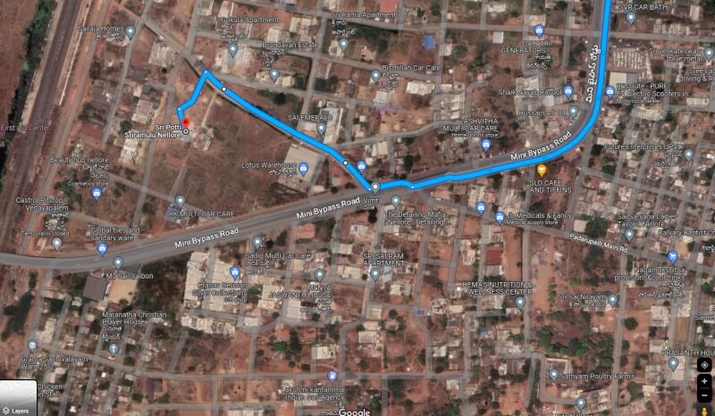  Residential Plot 5800 Sq.ft. for Sale in Vedayapalem, Nellore