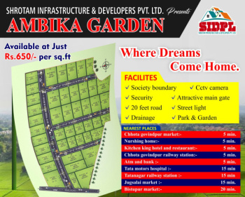  Residential Plot for Sale in Sunder Nagar, Jamshedpur
