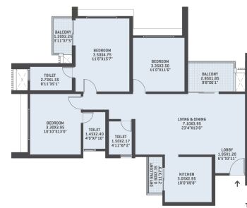 2 BHK Flat for Sale in Baner Mahalunge Road, Pune
