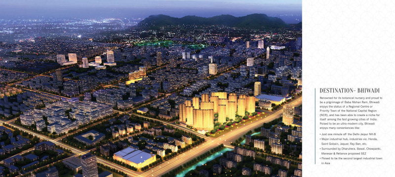 2 BHK Apartment 830 Sq.ft. for Sale in Sector 18 Bhiwadi