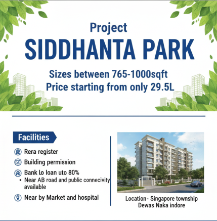  765 Sq.ft. Residential Plot for Sale in Dewas Naka, Indore