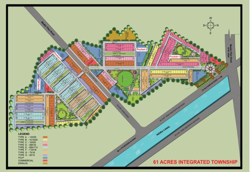  Residential Plot 1500 Sq.ft. for Sale in Sultanpur Road, Lucknow