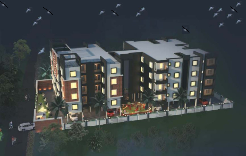 3.5 BHK Apartment 1422 Sq.ft. for Sale in Tankapani Road, Bhubaneswar