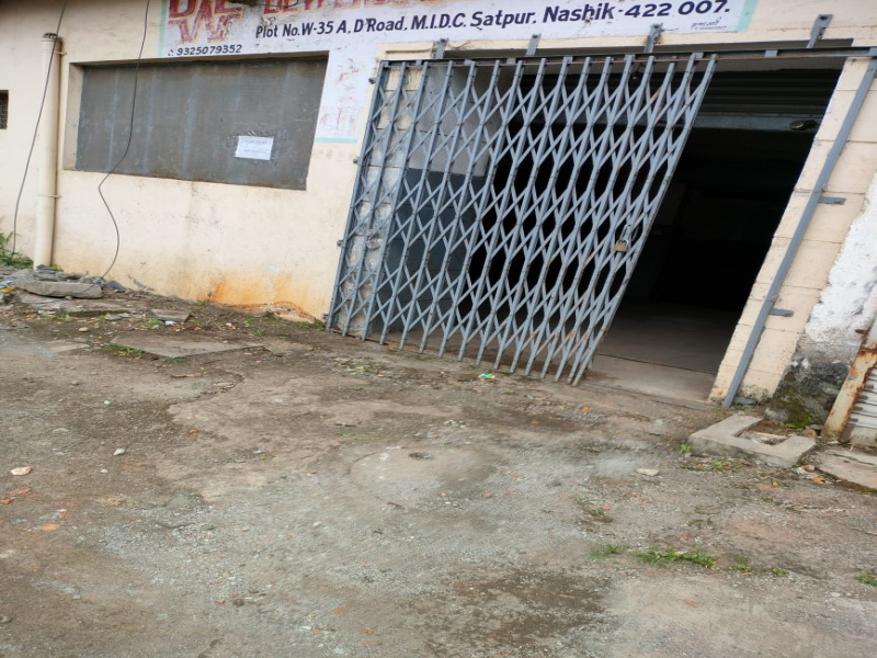  Factory 2000 Sq.ft. for Rent in Satpur MIDC, Nashik