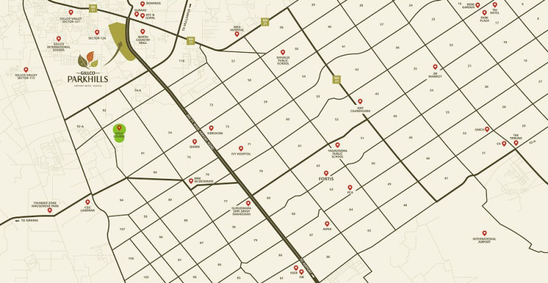 4 BHK 2350 Sq.ft. Apartment for Sale in Sector 126 Mohali