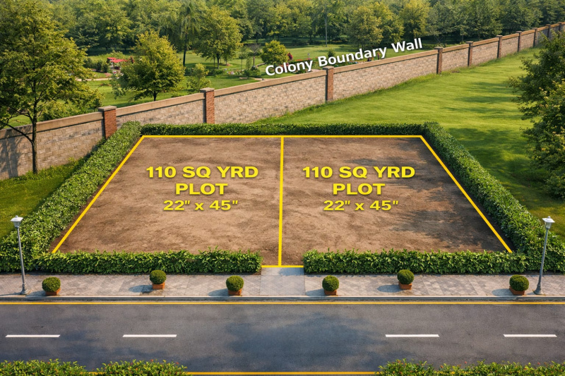  110 Sq. Yards Residential Plot for Sale in Kurali, Mohali