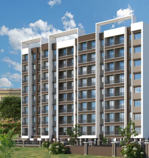 2 BHK Apartment 575 Sq.ft. for Sale in Dombivli West, Thane