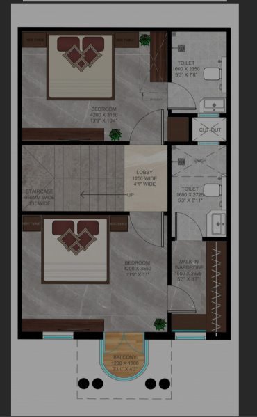 3 BHK Villa 1350 Sq.ft. for Sale in Super Corridor, Indore