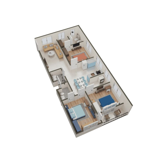 3 BHK 1710 Sq.ft. Apartment for Sale in Kesora, Bhubaneswar