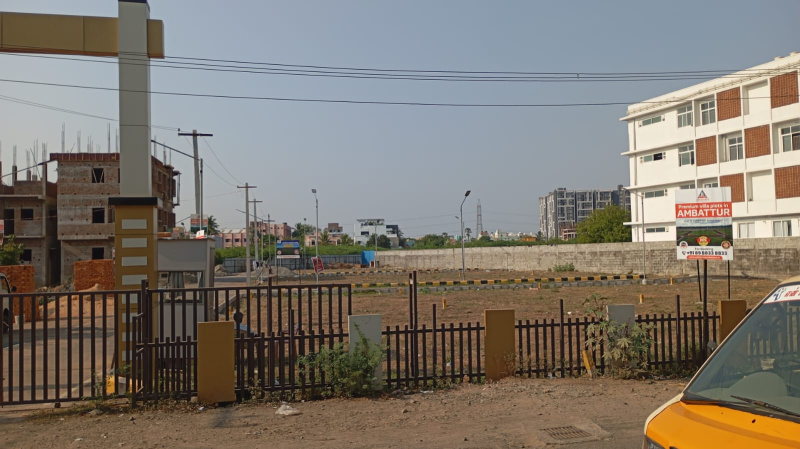  Residential Plot 1153 Sq.ft. for Sale in Atthipattu, Ambattur, Chennai