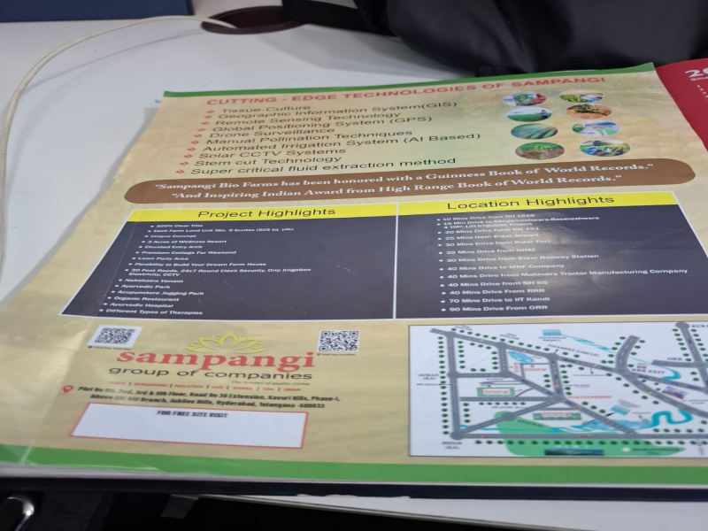  Residential Plot 605 Sq. Yards for Sale in Sadasivpet, Sangareddy
