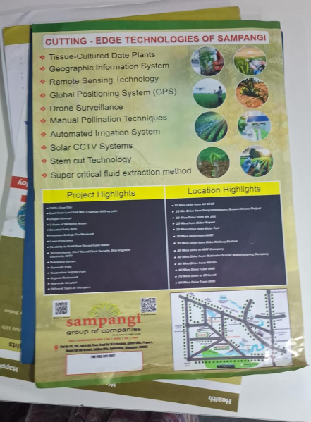  605 Sq. Yards Agricultural/Farm Land for Sale in Kandi, Sangareddy