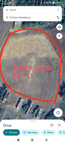  Residential Plot 722 Sq.ft. for Sale in Valod, Tapi