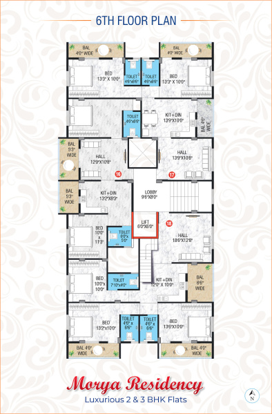 2 BHK Apartment 1100 Sq.ft. for Sale in Indira Nagar, Nashik