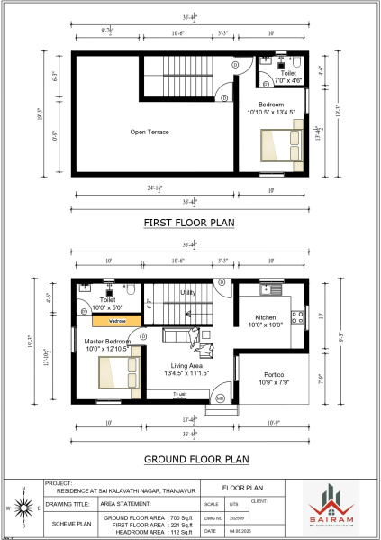 2 BHK House 850 Sq.ft. for Sale in Nanjikottai, Thanjavur