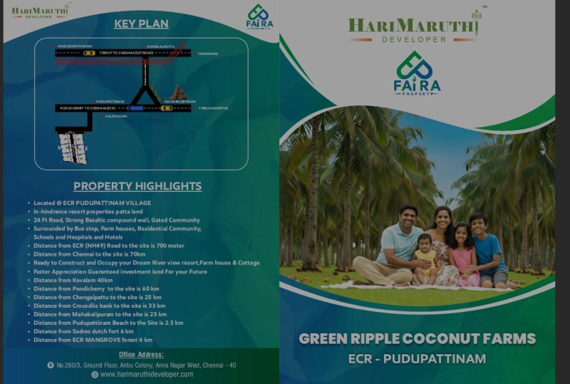  9190 Sq.ft. Warehouse for Sale in Pudupattinam, Chengalpattu