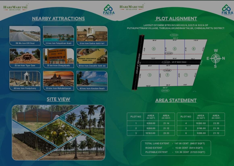  9190 Sq.ft. Warehouse for Sale in Pudupattinam, Chengalpattu