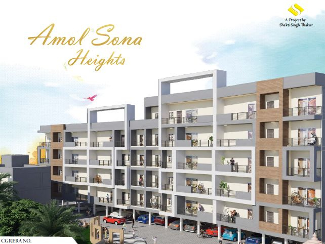 3 BHK Apartment 1425 Sq.ft. for Sale in Sarkanda, Bilaspur