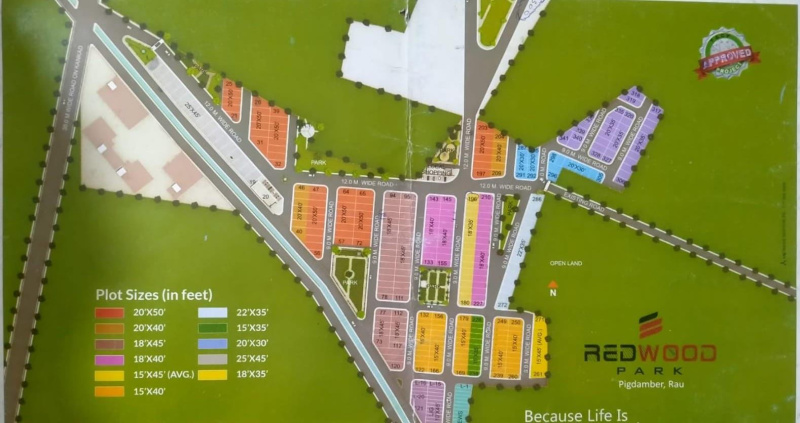 1 BHK House 600 Sq.ft. for Sale in Rau, Indore