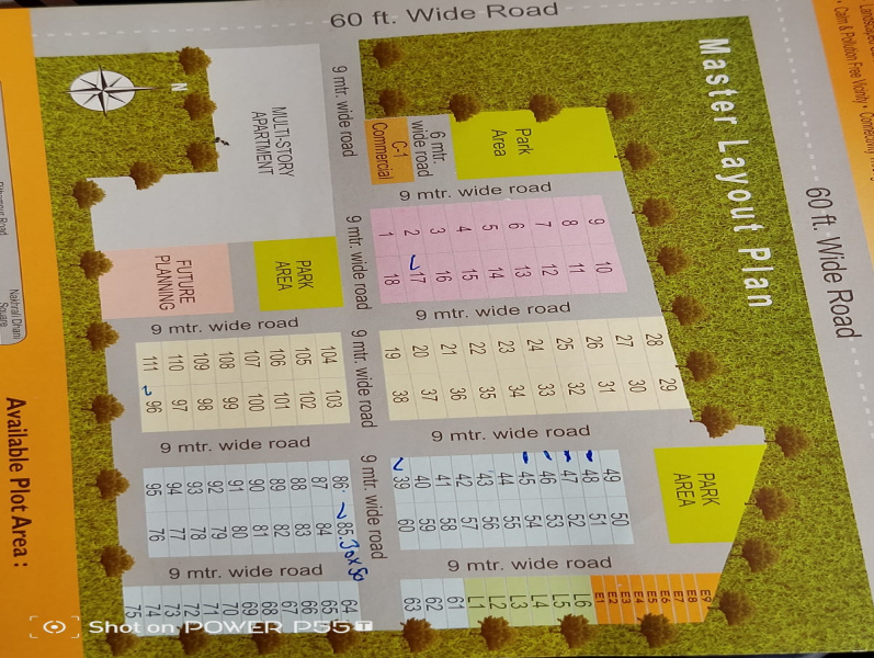  Residential Plot 1000 Sq.ft. for Sale in Rau, Indore