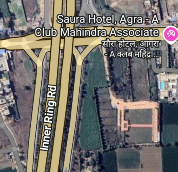  Commercial Land 3 Bigha for Sale in Fatehabad Road, Agra