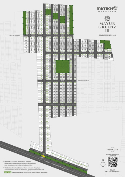 128 Sq. Yards Residential Plot for Sale in Dholera, Ahmedabad