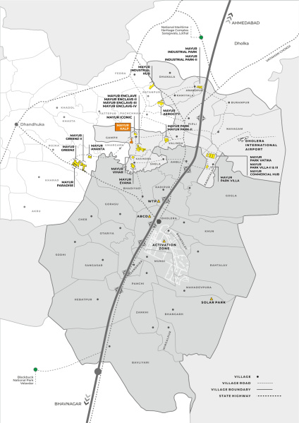  128 Sq. Yards Residential Plot for Sale in Dholera, Ahmedabad