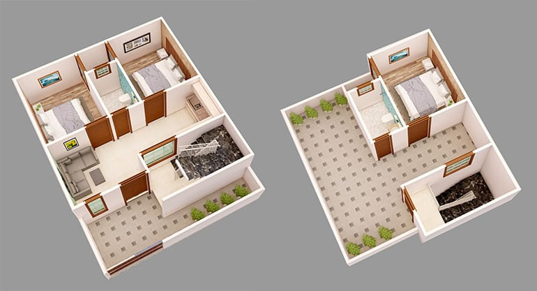 3 BHK 1100 Sq.ft. Villa for Sale in Delhi Roorkee Highway, Haridwar