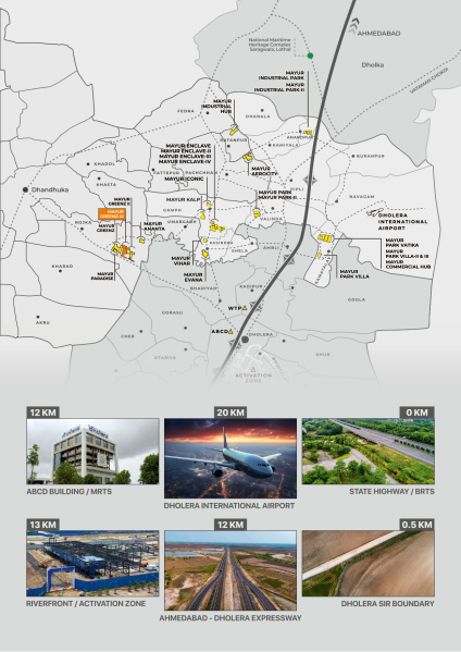  154 Sq. Yards Residential Plot for Sale in Dholera, Ahmedabad