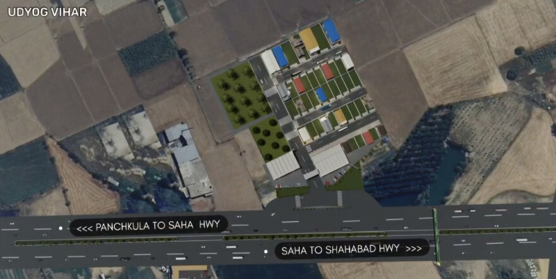  550 Sq. Yards Industrial Land for Sale in Saha, Ambala