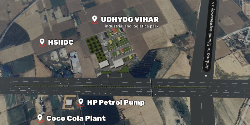  550 Sq. Yards Industrial Land for Sale in Saha, Ambala