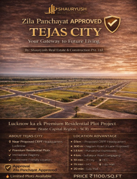  Residential Plot for Sale in Sultanpur Road, Lucknow