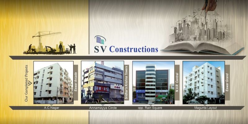  Office Space 1200 Sq.ft. for Rent in Dargamitta, Nellore