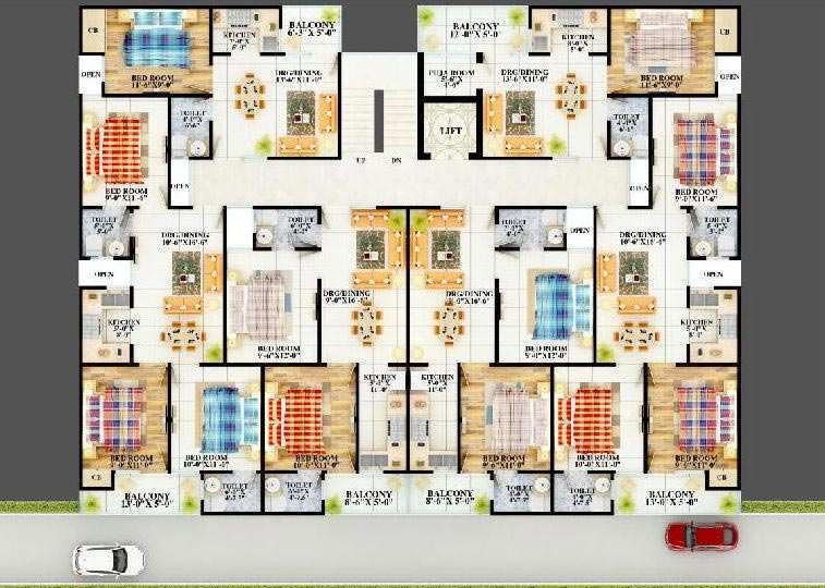 2 BHK 800 Sq.ft. Apartment for Sale in Shahberi, Greater Noida