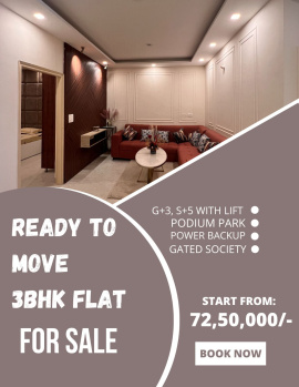3 BHK Flat for Sale in Nabha Sahib, Zirakpur