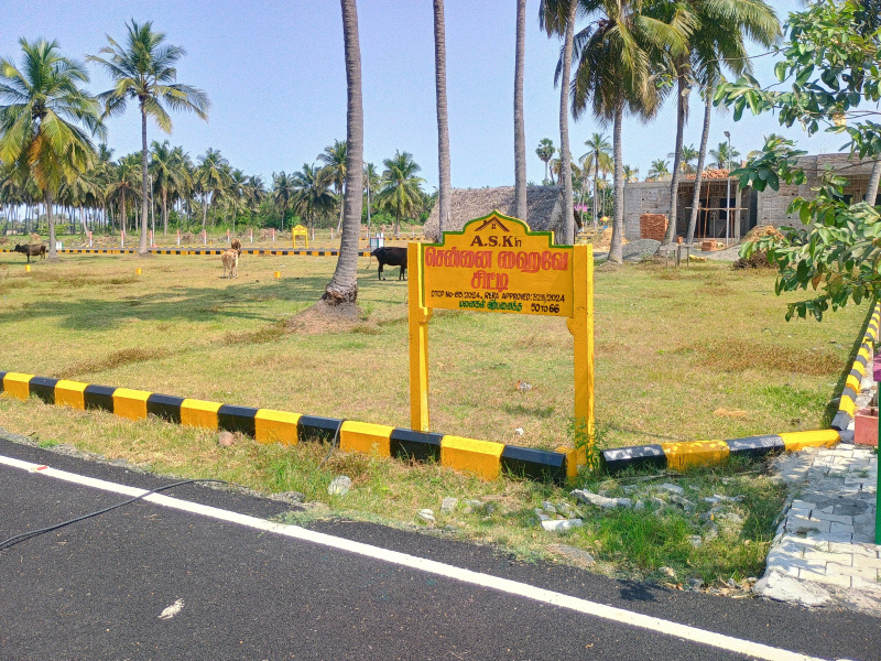  Residential Plot 1200 Sq.ft. for Sale in Chengalpet, Chennai