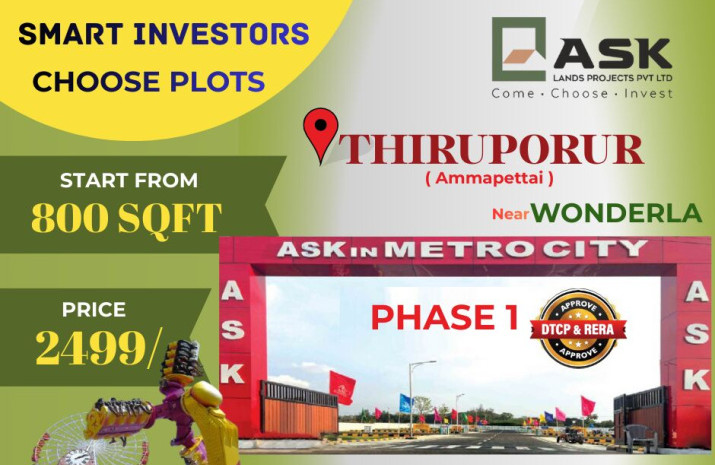 2400 Sq.ft. Residential Plot for Sale in Thiruporur, Chennai